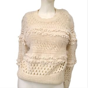 Banana Republic Cream Sweater size Small